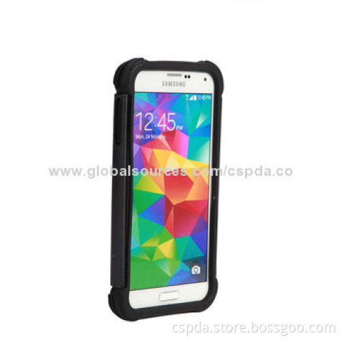 3-in-1 Silicone with PC Cases for Samsung S5, Different Colors Available